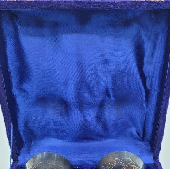 Vintage Goblets In Velvet Box #1002 - Picture 6 of 14